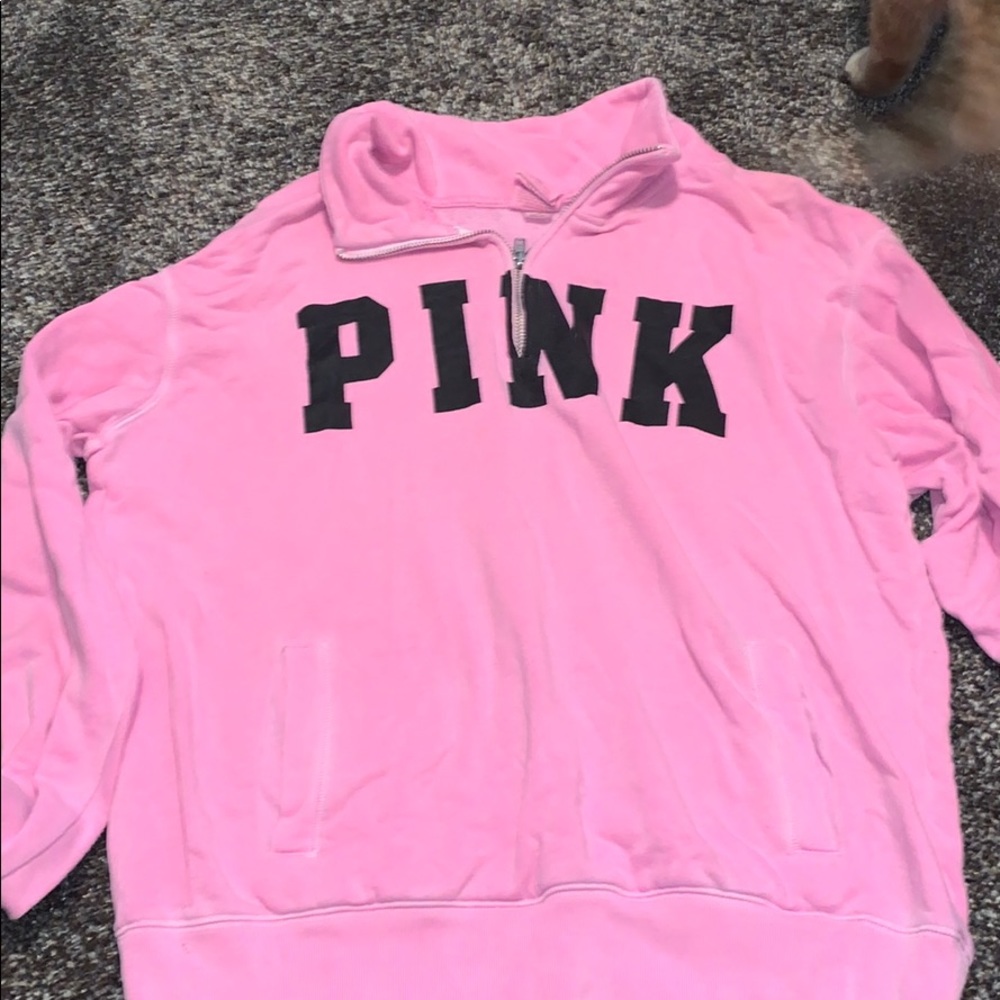 PINK quarter zip